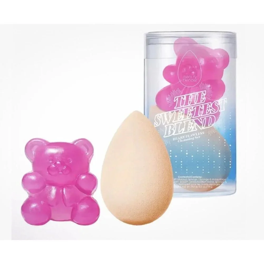 Beauty Blender The Sweetest Blend Gummy Bear Limited Edition 2 PC Set - New
